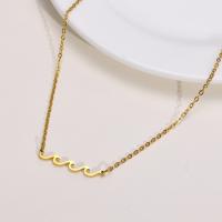 Stainless Steel Jewelry Necklace, 304 Stainless Steel, with 1.97inch extender chain, Vacuum Ion Plating, fashion jewelry & for woman, golden, 24.80x3.50mm, Length:Approx 17.7 Inch, Sold By PC
