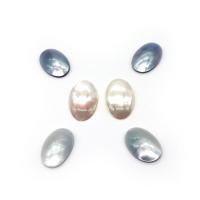 Natural White Shell gyöngyök, Tengeri kagyló, Ovális, DIY, aboutuff1a20x30-25x35mm, Által értékesített PC