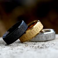 Titanium Čelik Finger Ring, različite veličine za izbor & za čovjeka, više boja za izbor, Veličina:7-13, Prodano By PC