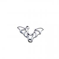 Tibetan Style Animal Pendants, Bat, antique silver color plated, vintage & DIY, nickel, lead & cadmium free, 23x14mm, Approx 100PCs/Bag, Sold By Bag