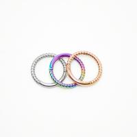 Zink legering Neus Piercing sieraden, 304 roestvrij staal, gepolijst, mode sieraden & uniseks & verschillende grootte voor keus, meer kleuren voor de keuze, Verkocht door PC