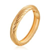 Zinc Alloy Bangle Donut plated for woman nickel lead & cadmium free Sold By PC