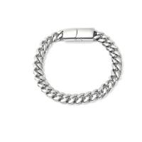 Stainless Steel Jewelry Bracelet, 304 Stainless Steel, fashion jewelry & Unisex, original color, Length:Approx 21 cm, Sold By PC