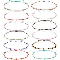 Gemstone Bracelets Seedbead with Gemstone handmade adjustable & for woman Length Approx 15-30 cm Sold By PC