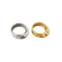 Brass δάχτυλο του δακτυλίου, Ορείχαλκος, επιχρυσωμένο, με πρότυπο αριθμό & διαφορετικό μέγεθος για την επιλογή & για τη γυναίκα, περισσότερα χρώματα για την επιλογή, νικέλιο, μόλυβδο και κάδμιο ελεύθεροι, Μέγεθος:6-8, Sold Με PC