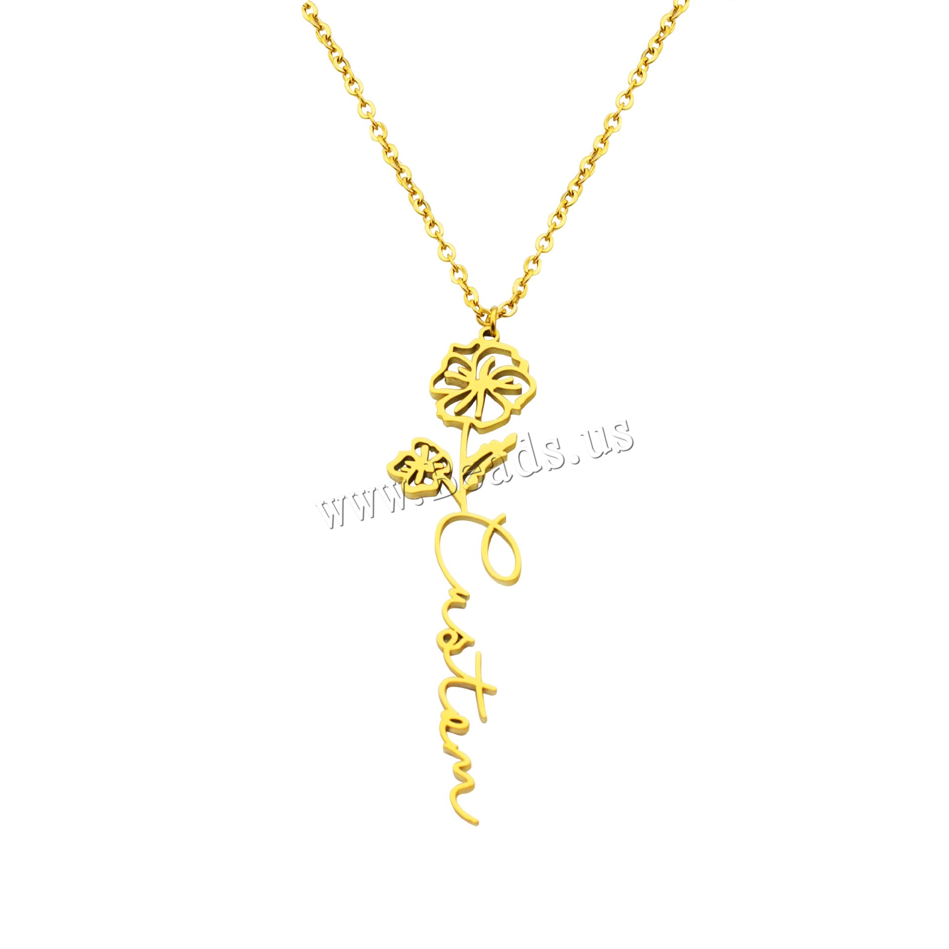Nerezová ocel šperky náhrdelník, 304 Stainless Steel, s 1.97inch extender řetězce, 18K pozlacené, módní šperky & unisex, více barev na výběr, Délka Cca 17.72 inch, Prodáno By PC