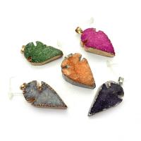 Tibetan Style Pendants, with Resin, DIY, more colors for choice, nickel, lead & cadmium free, 21*35mm-26*39mm, Sold By PC