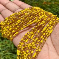 Body Chain Jewelry Glass Seed Beads for woman Length Approx 32.28 Inch Sold By PC