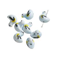 Porcelain Jewelry Beads, Duck, DIY, more colors for choice, 18x16mm, Sold By PC