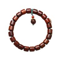 Wrist Mala, Pterocarpus Santalinus, folk style & Unisex & different styles for choice, 8x8mm, Length:Approx 7 Inch, Sold By PC