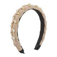 Hair Bands Cloth fashion jewelry & for woman & with rhinestone 20mm Sold By PC