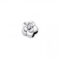 Zinc Alloy Flower Beads antique silver color plated vintage & DIY nickel lead & cadmium free Approx Sold By Bag