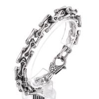 Bijoux bracelet en acier inoxydable, acier inoxydable 316L, bijoux de mode & pour homme, 11mm, Longueur:Environ 9.06 pouce, Vendu par PC