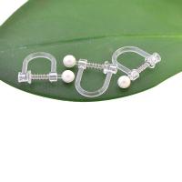 Resin Jewelry Findings, with Plastic Pearl, Adjustable & DIY, more colors for choice, Sold By PC