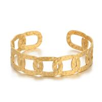 Bracelet en acier inoxydable, Acier inoxydable 304, bijoux de mode, doré, 10mm, Diamètre intérieur:Environ 60mm, Vendu par PC