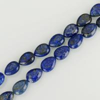 Natural Lapis Lazuli Beads, Teardrop, blue, 15x20mm, Hole:Approx 1.5mm, Length:Approx 16 Inch, Approx 5Strands/Lot, Approx 20PCs/Strand, Sold By Lot