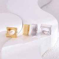 Messing Leverback Ohrring, vergoldet, Modeschmuck & für Frau, keine, frei von Nickel, Blei & Kadmium, 15x12mm, verkauft von Paar
