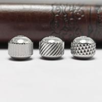 Stainless Steel Spacer Beads, 304 Stainless Steel, polished, DIY & different size for choice & different styles for choice, original color, 10PCs/Lot, Sold By Lot