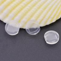 PC plastic Earring Clip Pad, DIY & Unisex, 8.50x9mm, Sold By PC