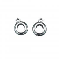 Zinc Alloy Bail Beads Donut antique silver color plated DIY nickel lead & cadmium free Approx 2mm Approx Sold By Bag