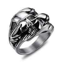 Stainless Steel Finger Ring, 304 Stainless Steel, fashion jewelry & different size for choice & for man, original color, 12mm, Sold By PC
