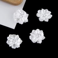 Mobile Phone DIY Decoration, Resin, Flower, 25mm, Approx 50PCs/Lot, Sold By Lot