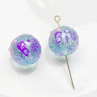 Acrylic Jewelry Beads, DIY & enamel, more colors for choice, 15x15mm, Approx 50PCs/Lot, Sold By Lot