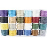 Cuerda Encerada, Cordón de algodón encerado, Bricolaje, más colores para la opción, 1mm, 70m/Carrete, Vendido por Carrete