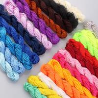 Fahion Cord Jewelry, Knot Cord, DIY, more colors for choice, 1mm, 24m/Lot, Sold By Lot