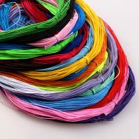 Polyester Cord, DIY, more colors for choice, 1mm, 24m/Lot, Sold By Lot