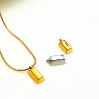 Stainless Steel Bullet Pendant, 316L Stainless Steel, Vacuum Ion Plating, DIY & different styles for choice, more colors for choice, 12.50x7.50mm, 10PCs/Bag, Sold By Bag