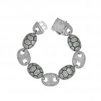 Brass Bracelet, Turtle, plated, Unisex & different styles for choice & micro pave cubic zirconia, Sold By PC