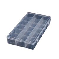 Storage Box Polypropylene(PP) dustproof & transparent & 18 cells Sold By PC