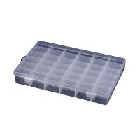 Caja de Almacenaamiento, Polipropileno (PP), Polvo & 36 células & transparente, 275x175x45mm, Vendido por UD