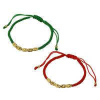 Brass Bracelet & Bangle, gold color plated, fashion jewelry & for woman, more colors for choice, nickel, lead & cadmium free, 7*5*5mm,3mm, Length:Approx 10 Inch, Sold By PC
