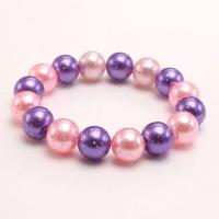 Acrylic Bracelets plated Girl & fashion jewelry 10mm Length Approx 6.69 Inch Sold By PC