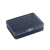 Boîte de rangement, Polypropylène (pp), rectangle, Anti-poussière & transparent, 115x85x28mm, Vendu par PC