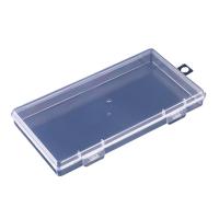 Boîte de rangement, Polypropylène (pp), rectangle, Anti-poussière & transparent, 148x78x17mm, Vendu par PC