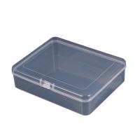 Boîte de rangement, Polypropylène (pp), rectangle, Anti-poussière & transparent, 125x102x33mm, Vendu par PC