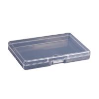 Caja de Almacenaamiento, Polipropileno (PP), Rectángular, Polvo & transparente, 106x73x18mm, Vendido por UD