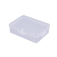 Caja de Almacenaamiento, Polipropileno (PP), Rectángular, Polvo & transparente, 90x67x30mm, Vendido por UD