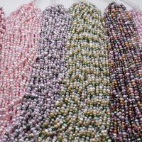 Keshi Cultured Freshwater Pearl Beads, Natural & DIY, Random Color, 5-6mm, Sold Per Approx 39 cm Strand