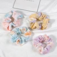 Elastic Hair Band, Chiffon, handmade, fashion jewelry & for woman, more colors for choice, 100x40mm, Sold By PC