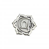 Tibetan Style Flower Pendants, antique silver color plated, DIY & hollow, nickel, lead & cadmium free, 28x28mm, Approx 100PCs/Bag, Sold By Bag