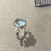metal Anillo de dedo Cuff, Mariposa, chapado en platina real, ajustable & para mujer & con diamantes de imitación, tamaño:6-8, Vendido por UD
