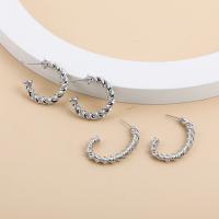 Tibetan Style Jewelry Sets, Stud Earring, plated, fashion jewelry, silver color, nickel, lead & cadmium free, 22x38cm,30cm, 2Pairs/Set, Sold By Set