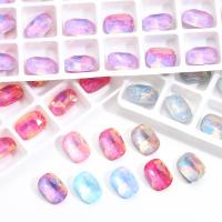 3D Nail Art Decoration, Glass, DIY, more colors for choice, 10x14mm, 10PCs/Lot, Sold By Lot
