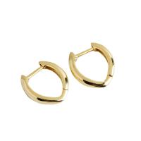 Brass Leverback Earring plated for woman & hollow Sold By Pair