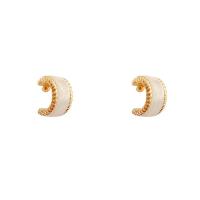 Zinc Alloy Stud Earring with Acrylic high quality plated fashion jewelry & for woman nickel lead & cadmium free Sold By Pair