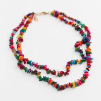 Natural Gemstone Necklace with 7cm extender chain fashion jewelry & for woman Sold Per 40 cm Strand